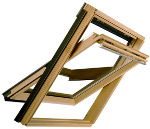 VELUX GGL SK06 3076 114  X 118 À ROTATION CONFORT, FINITION BOIS